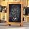 Flash Furniture Torched Wood Magnetic Tabletop/Hanging Chalkboard HFKHD-GDIS-CRE8-122315-GG - alternate 1